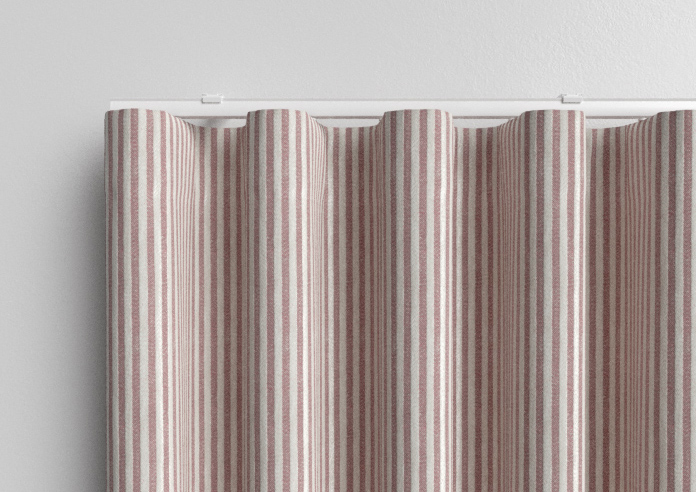 Emily Bond Oscar Stripe, Raspberry - Made to Measure Curtains - Image 13